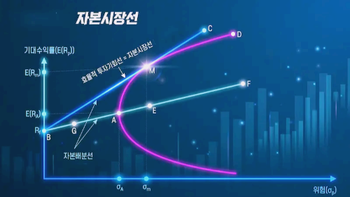 자본시장선 그래프