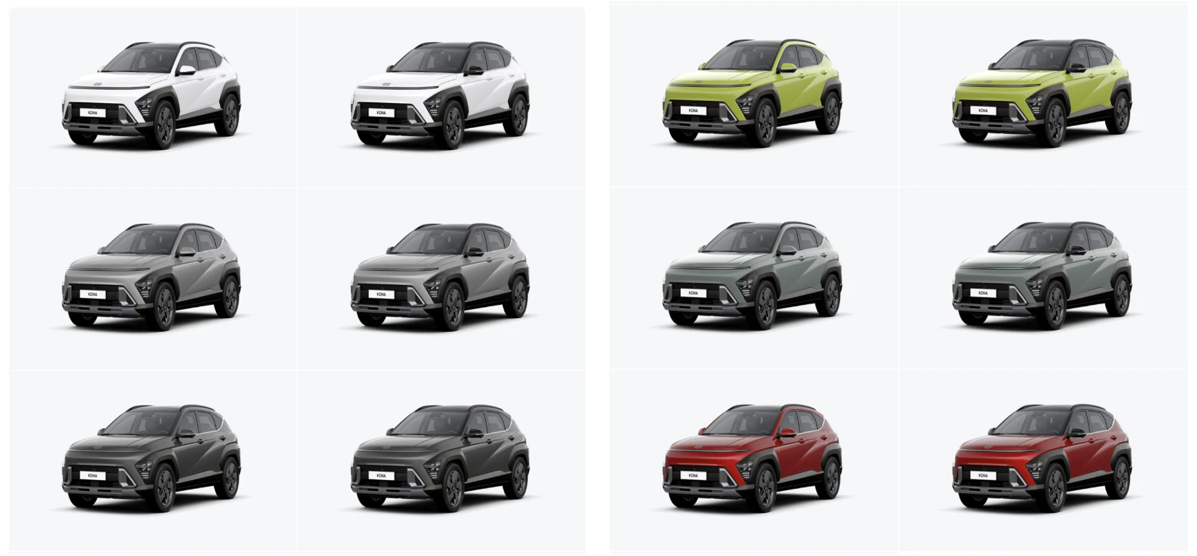 2023 코나 색상