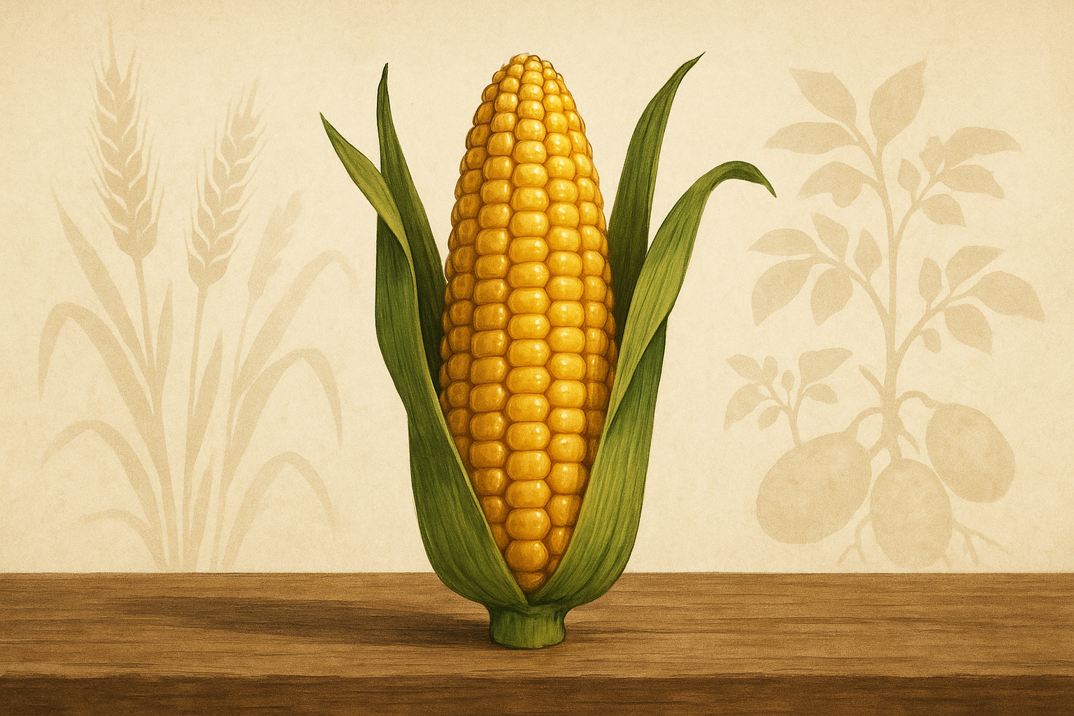 옥수수 섬네일 일러스트