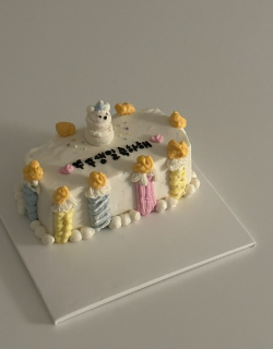 왈테이블 강아지 케이크 종류