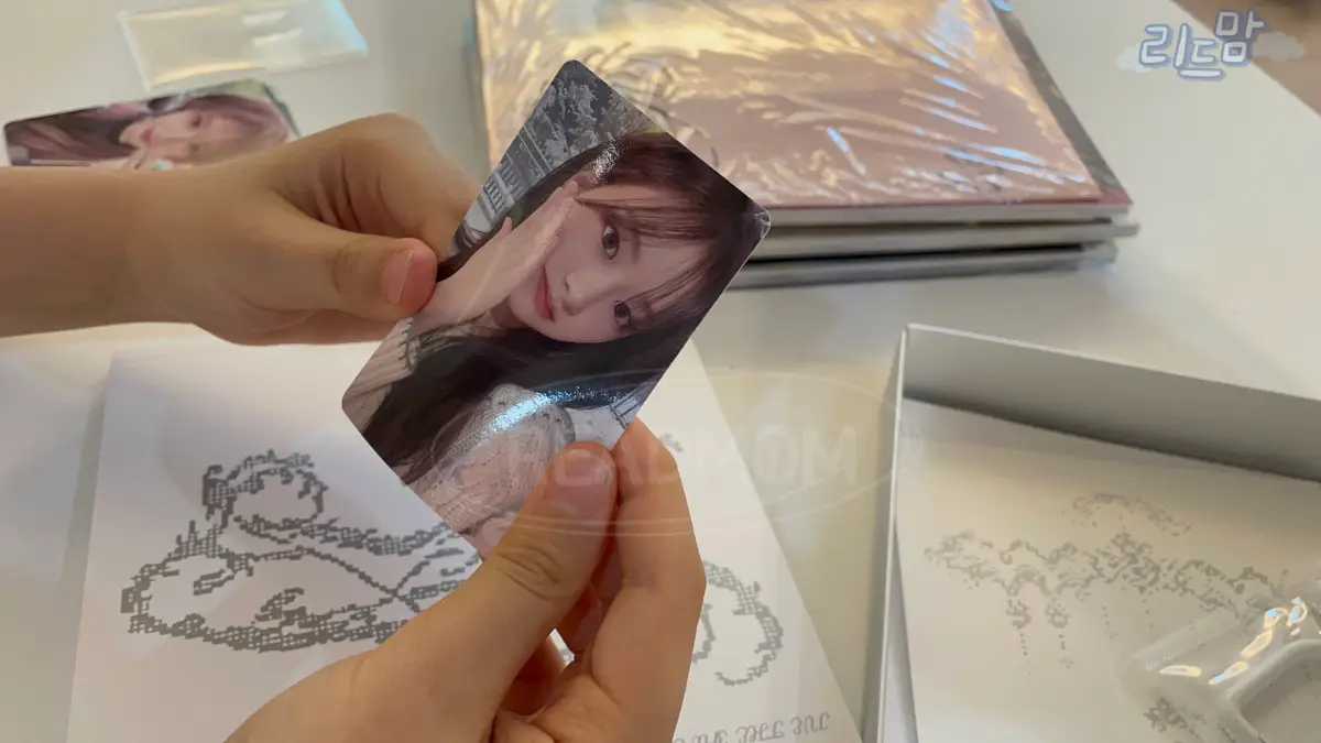 아이브 포토카드-위드뮤-럭키드로우=특전포카-스스퀘
