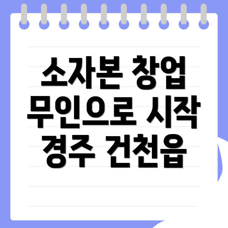 무인창업