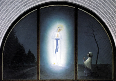 바뇌 성모발현 사진