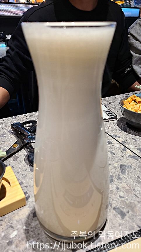 백종원-막이오름-크림치즈막걸리