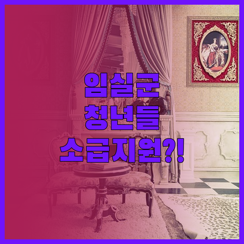 2026 임실군 청년월세지원 소급 지..