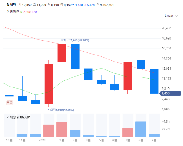 메타버스관련주대장주수혜주TOP5_알체라