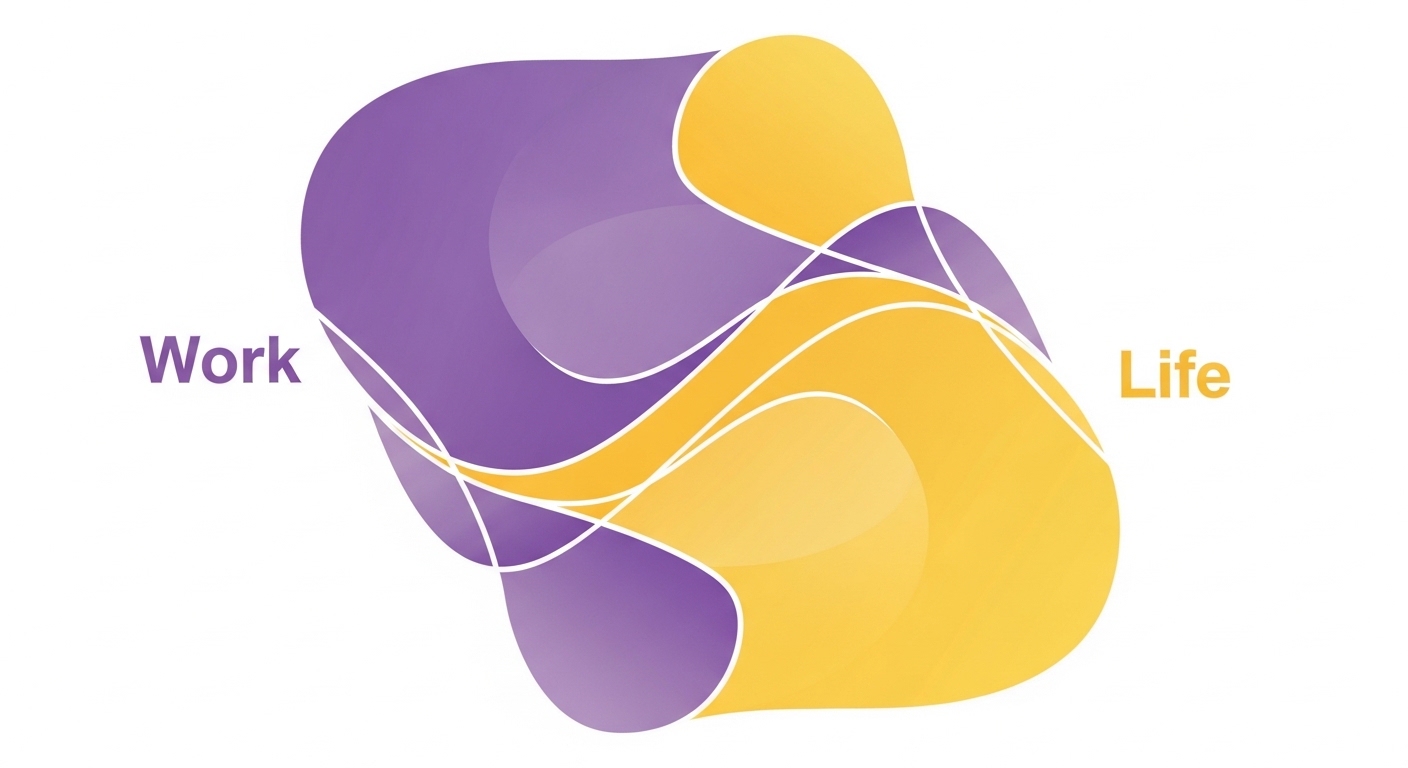 삶과 일 통합 디자인, 워라밸 재정의, 유연근무 시대, 자기주도적 삶, 번아웃 극복, 지속가능한 삶, 개인화된 삶, 업무 효율성 증대, 삶의 질 향상, 스마트 워크