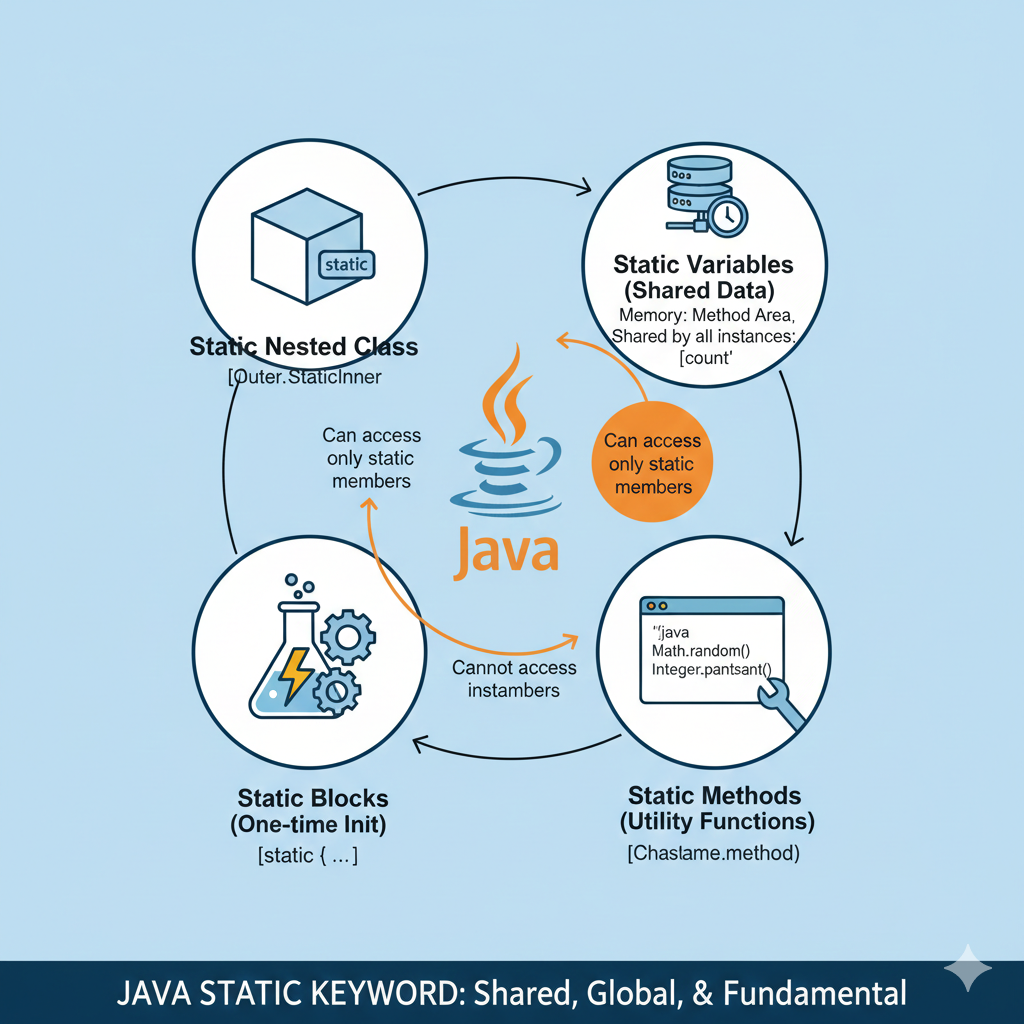 Java의 static 키워드 완벽 가이드