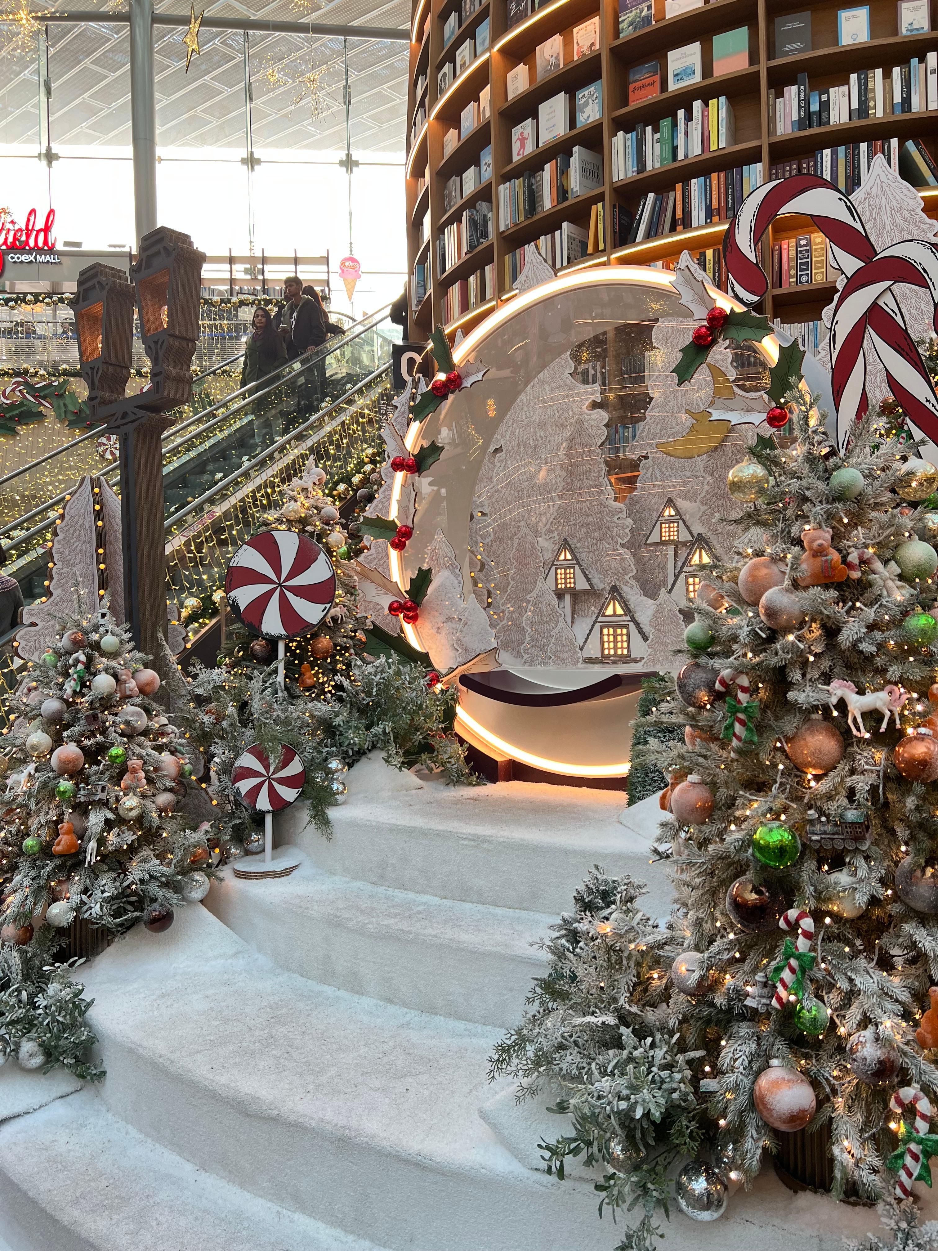 별마당도서관 크리스마스 작은 마을