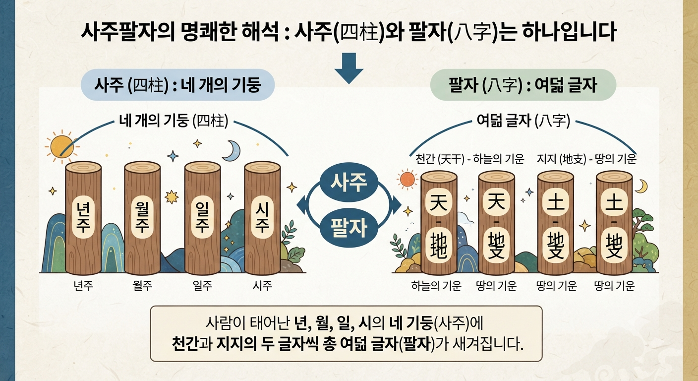 사주팔자 도해도