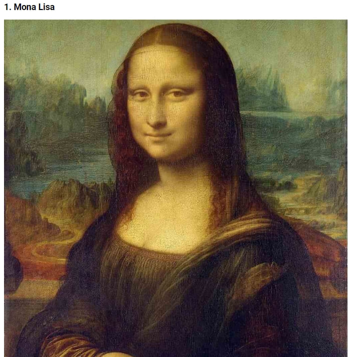 모나리자가 10억불?...세계에서 가장 비싼 그림 톱7 VIDEO: Top 7 Most Expensive Paintings In the World 2023