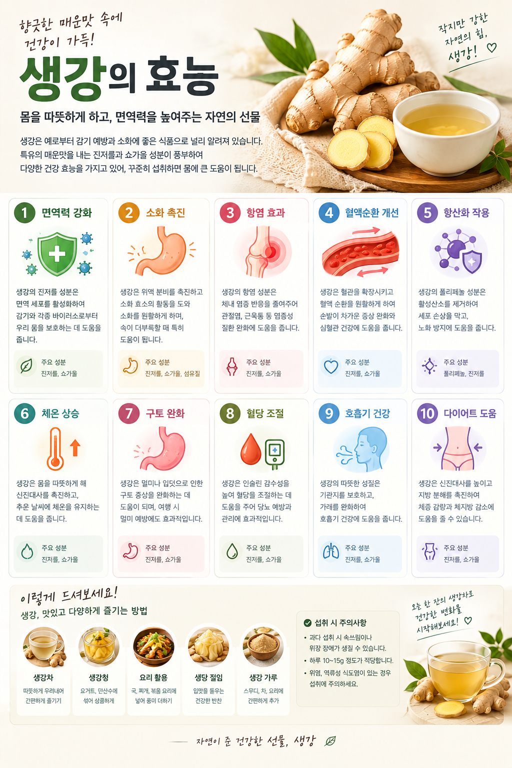 생강의 효능