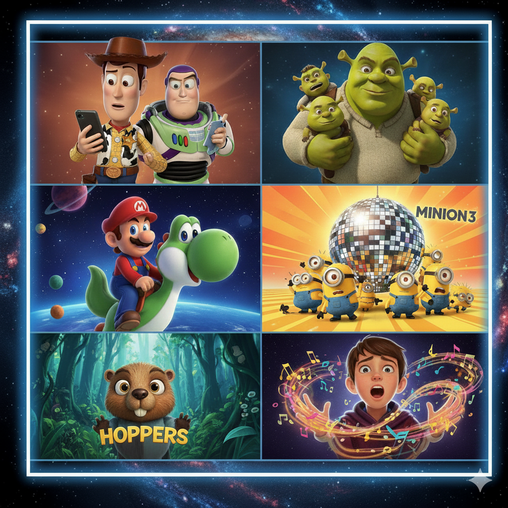 2026 할리우드 애니메이션 개봉