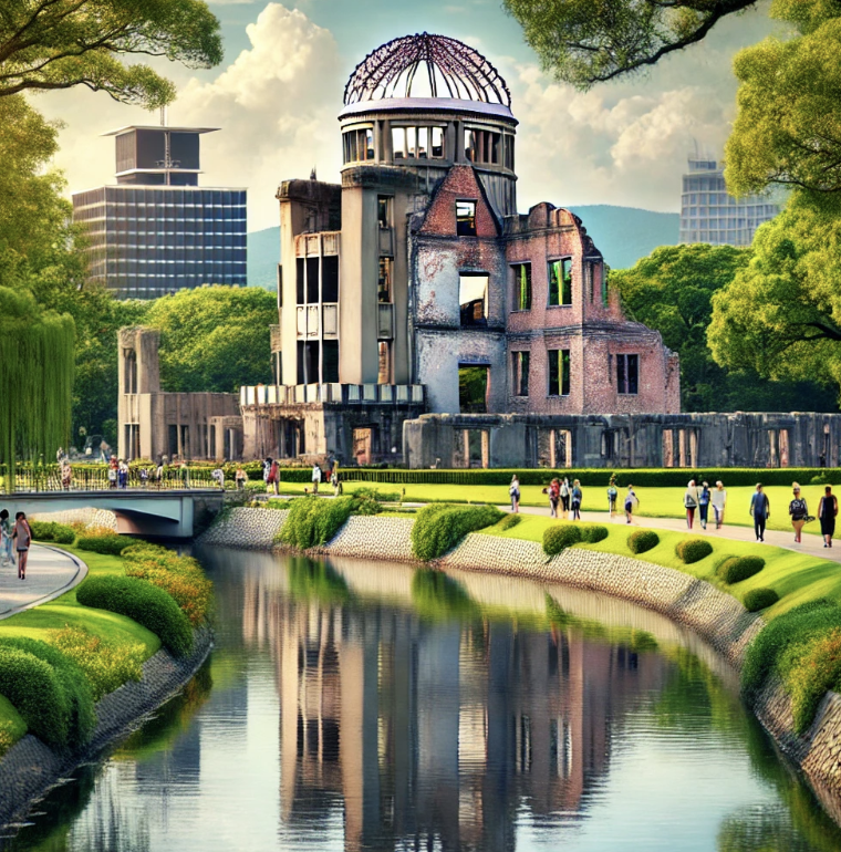 히로시마 역사 유적지 방문 코스