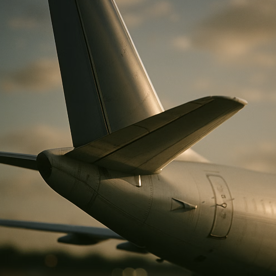 안정적인 비행의 열쇠, 꼬리날개