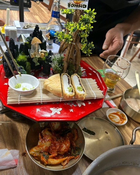 황제바지락칼국수 메뉴