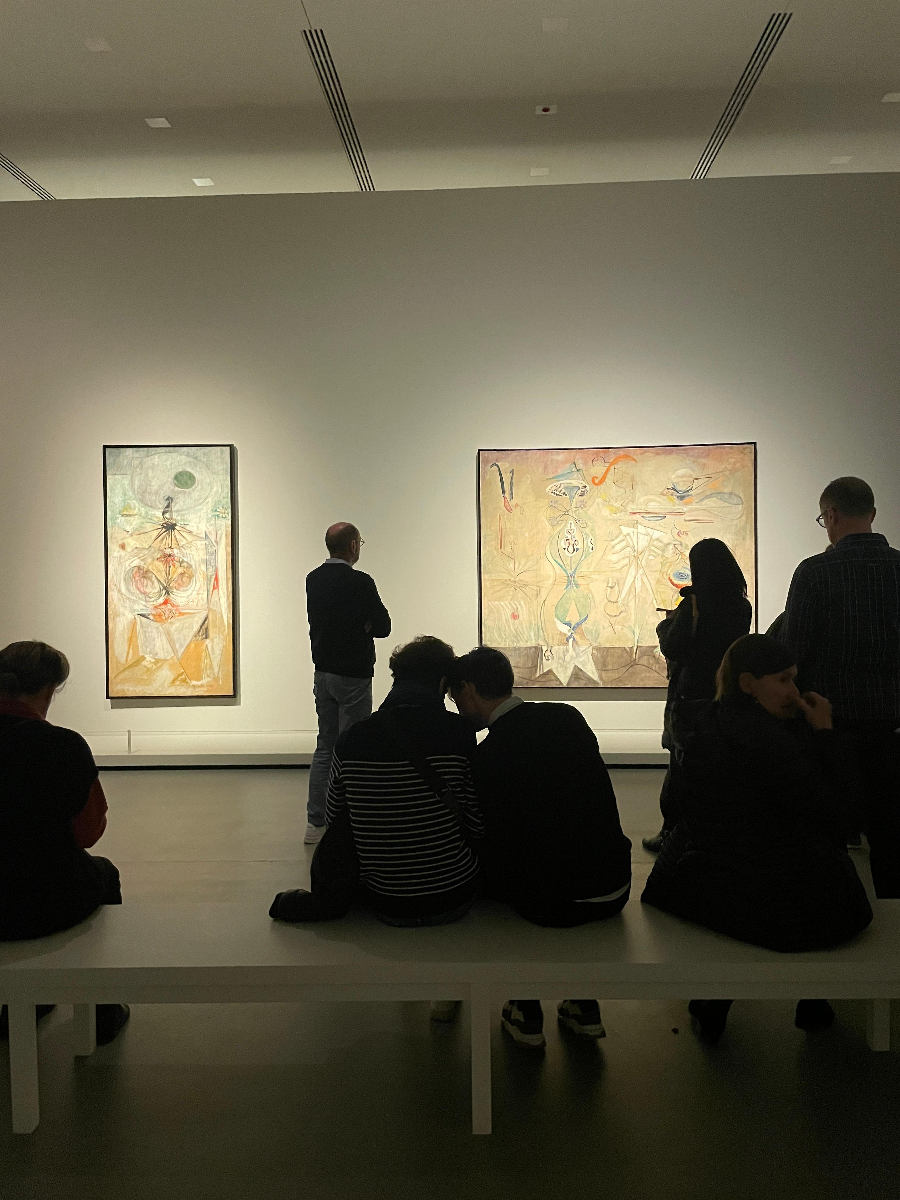 루이비통 재단, 마크 로스코 회고전 전시회장