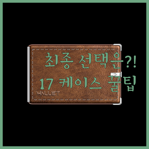 아이폰17 케이스 맥세이프 디자인 미..