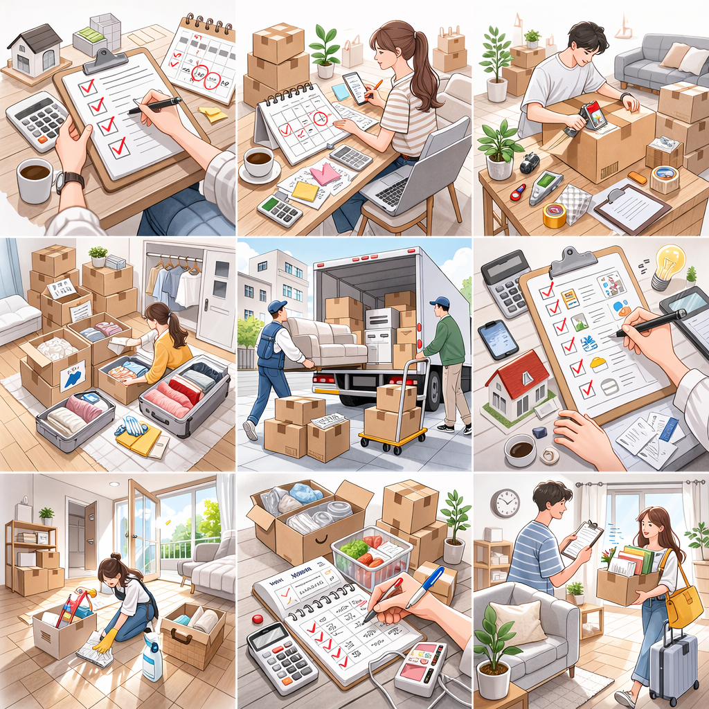 이사 준비 체크리스트 정리 관련 사진