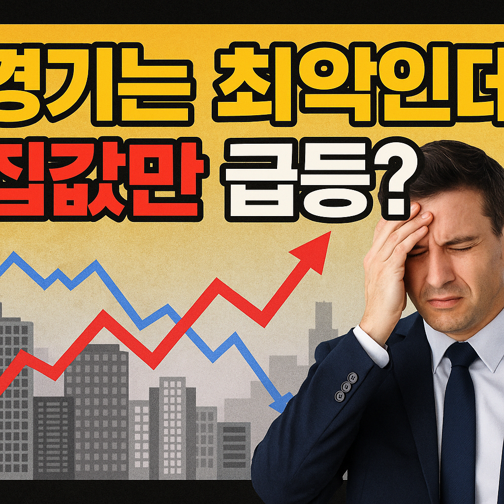 경기가 최악인데 집값만 왜 급등해?