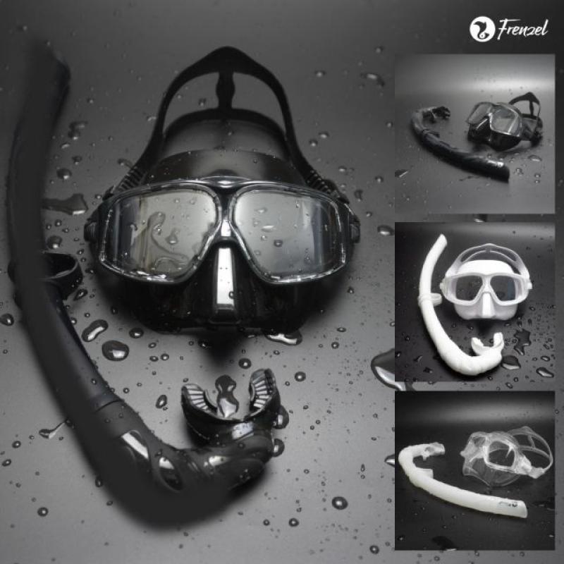 프렌젤 엠버 프리다이빙 마스크스노클 세트 FZ02