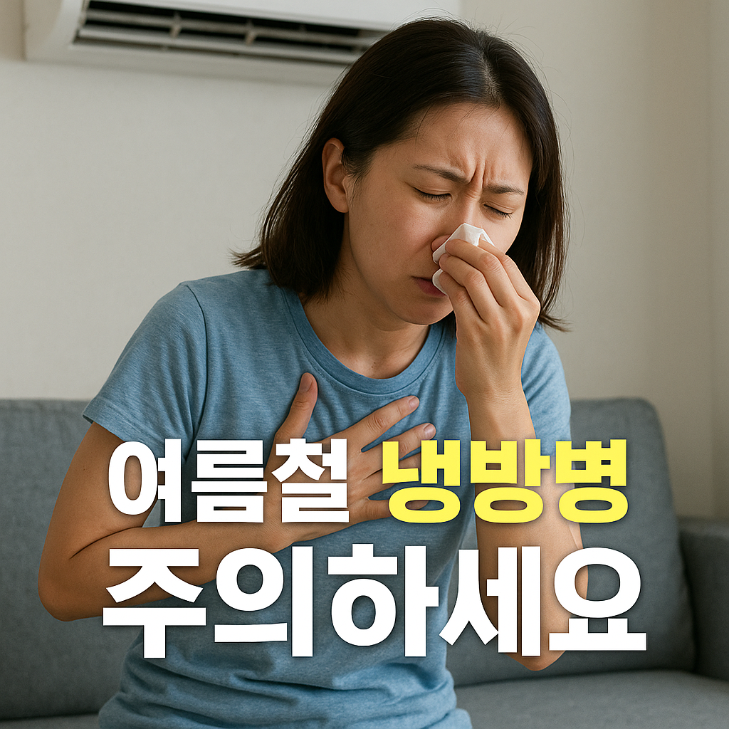 여름철 냉방병 관리