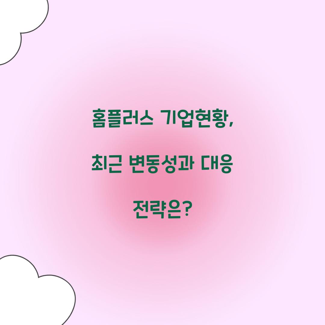 홈플러스 기업현황