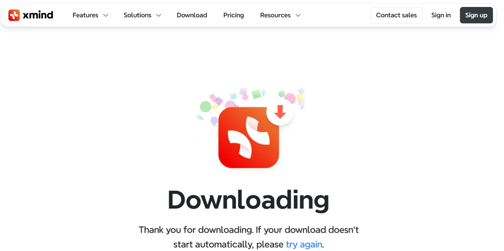 AI 자료 요약 마인드맵 XMind 다운로드