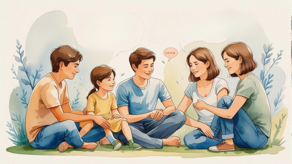 ISFJ 부모가 건강한 경계선을 되찾기 위해서에 관한 그림