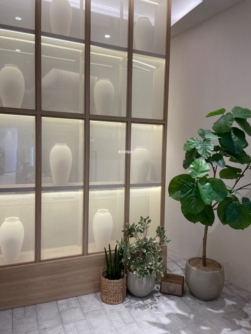 동탄 메타폴리스 맛집 한일관 동탄점 - 출입구 통로