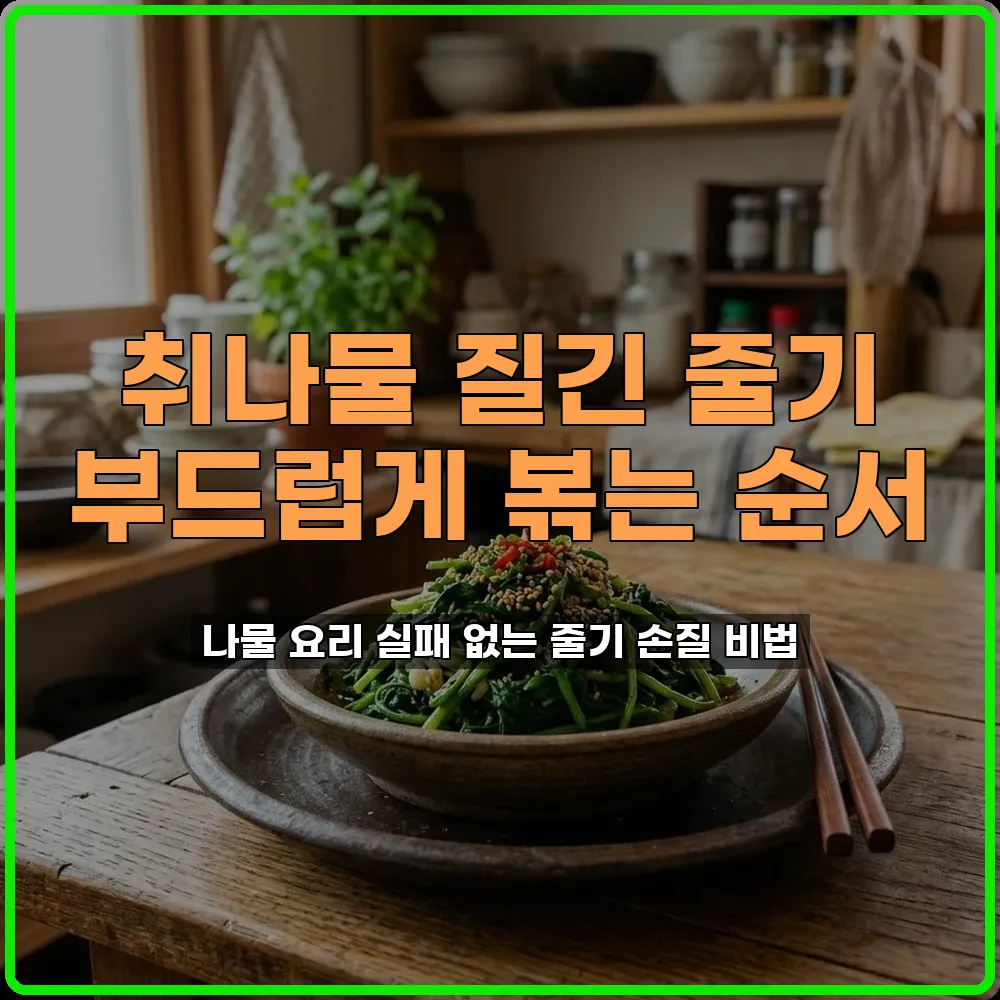 부드러운나물