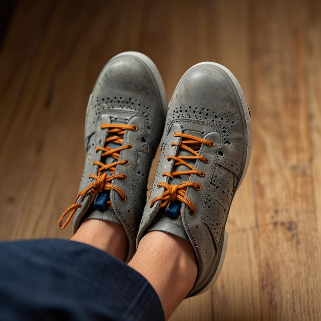 새신발을-신었을-때의-모습