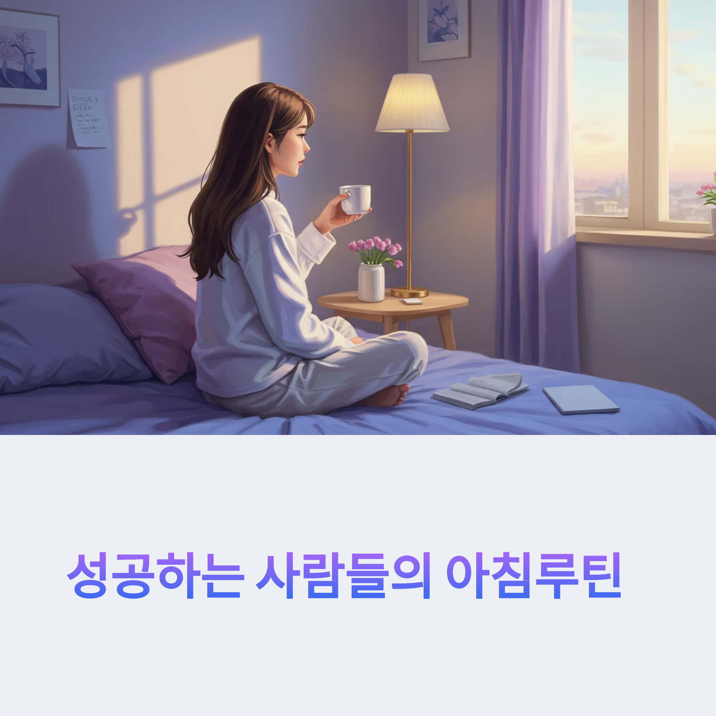 성공하는 사람들의 아침 루틴