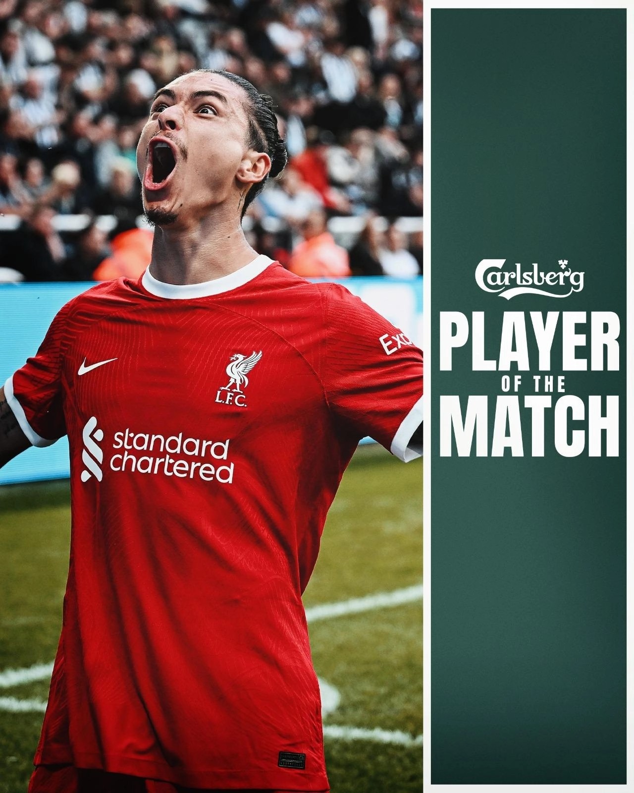 결정적인 2골을 넣은 다윈 누녜스