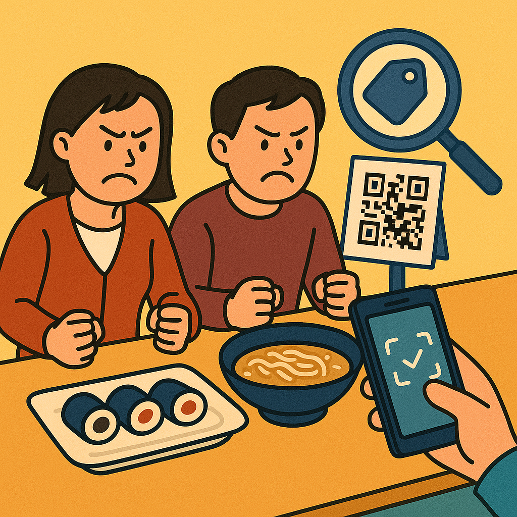 음식 바가지요금에 화난 사람들