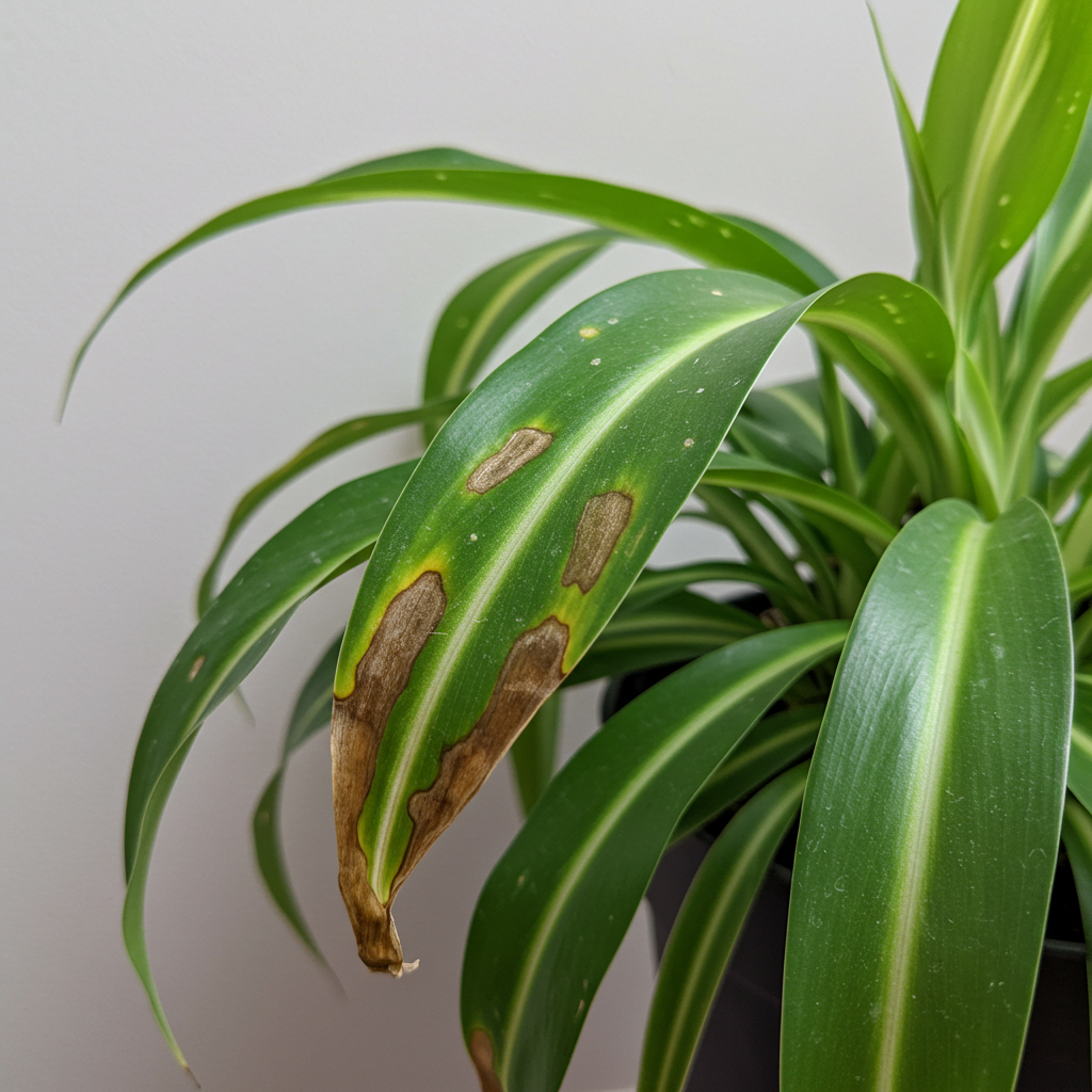 병충해를 입은 식물