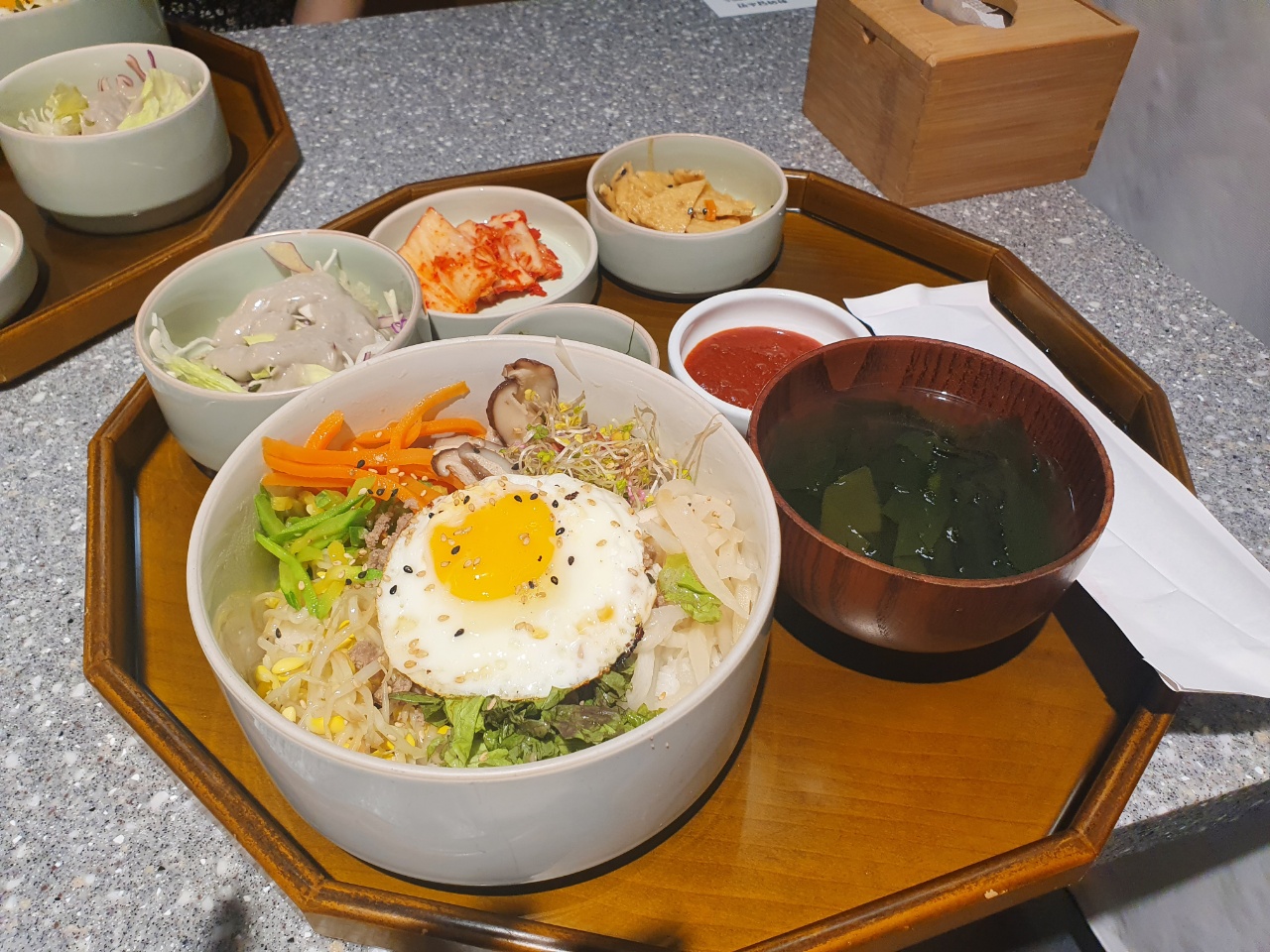 한와담소반 천호 현대 비빔밥