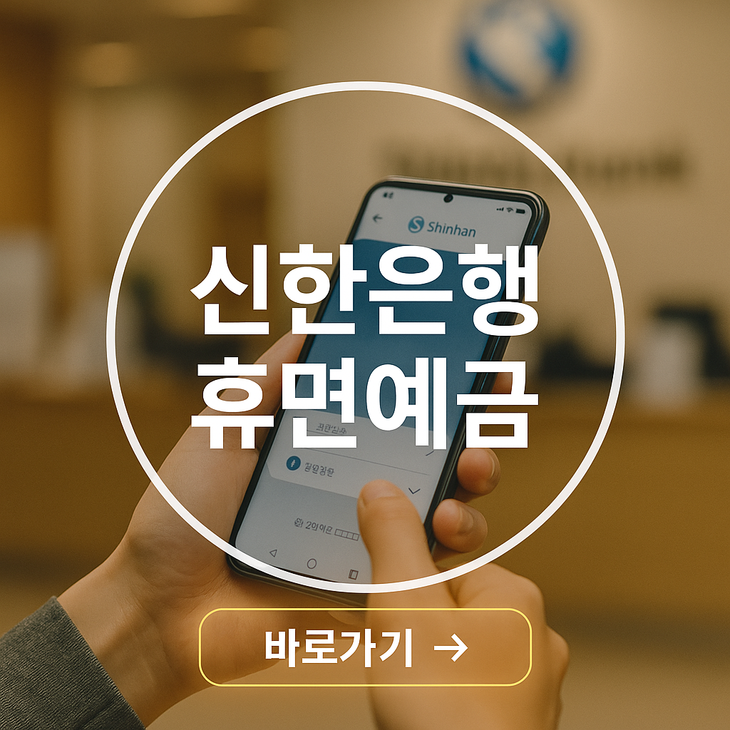 신한은행 휴면예금 찾기
