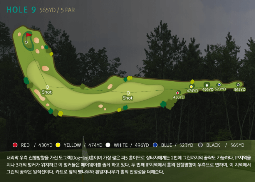 페럼클럽 동코스 공략도 09