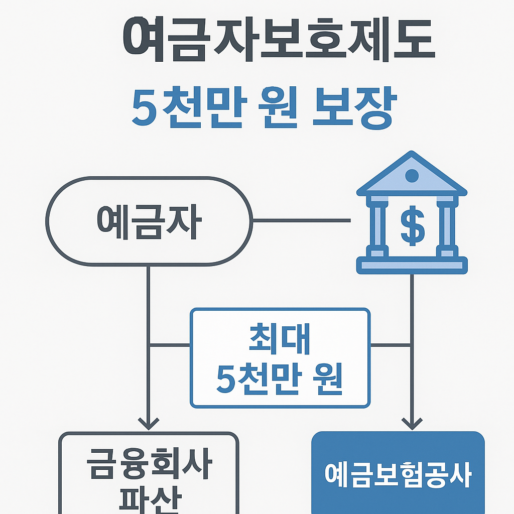 예금자보호제도(5천만 원 보장)의 의미
