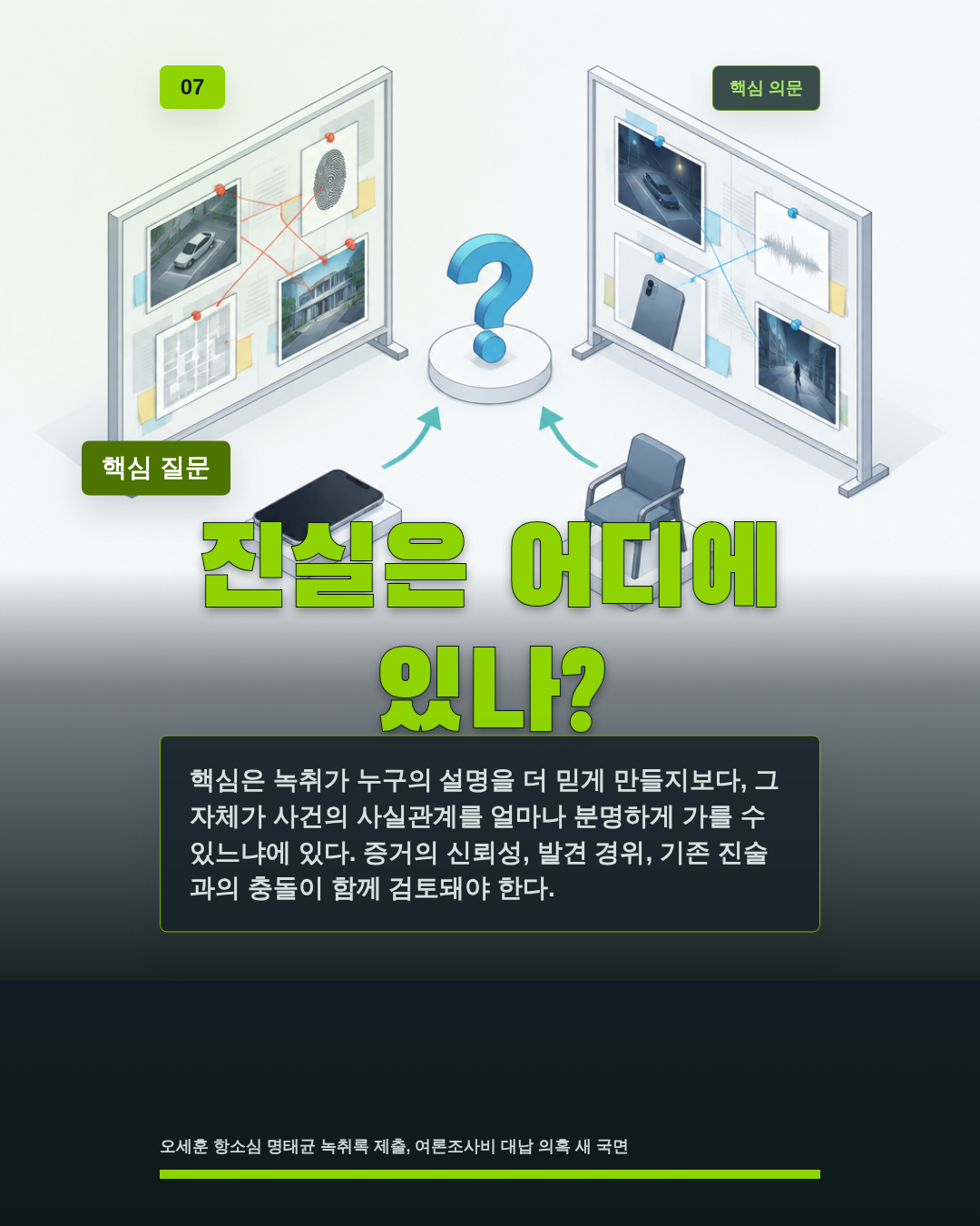 진실은 어디에 있나?