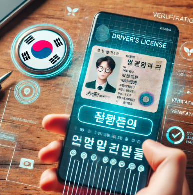 모바일 운전면허증 발급 