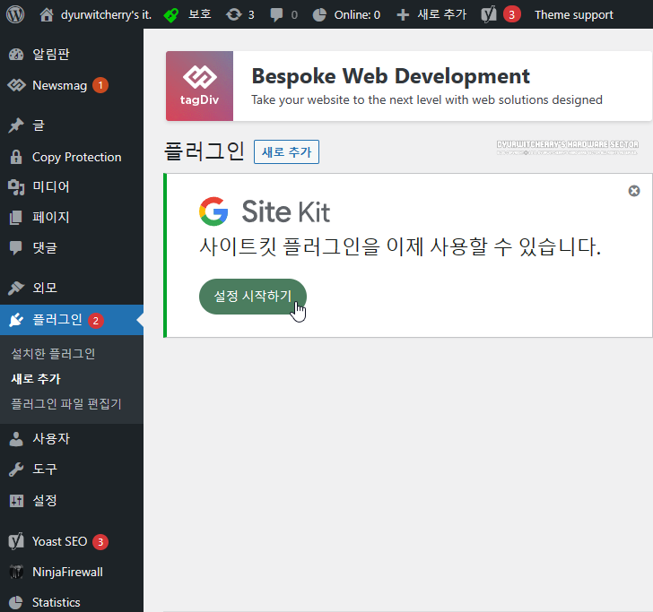 How to set up the WordPress plug-in Site Kit