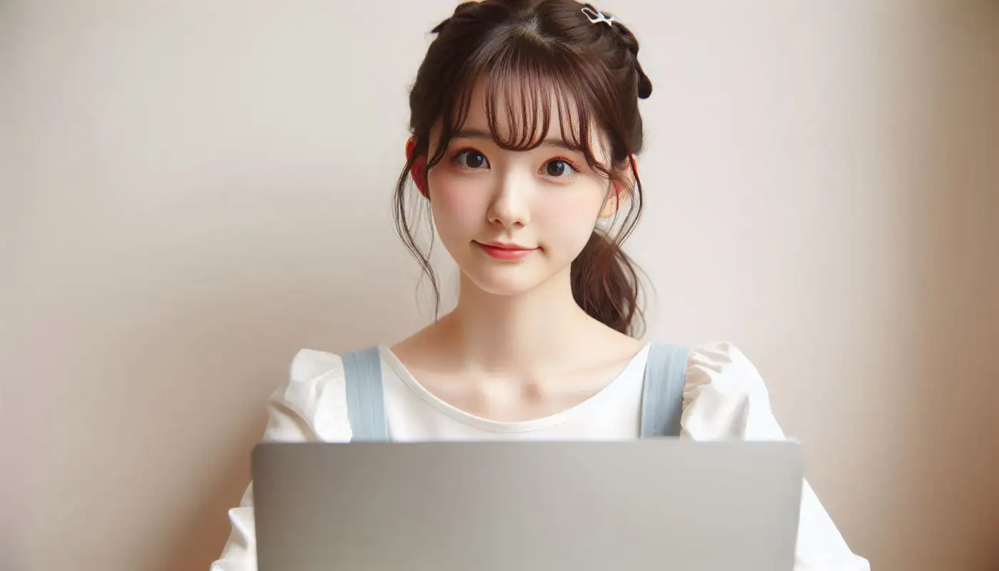 챗gpt-무료-제한-한도를-알아보는-여성의-모습