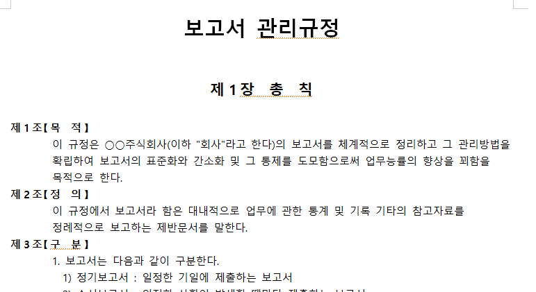보고서-관리규정-이미지