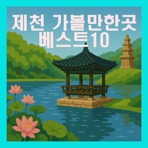 제천 가볼만한곳 베스트10