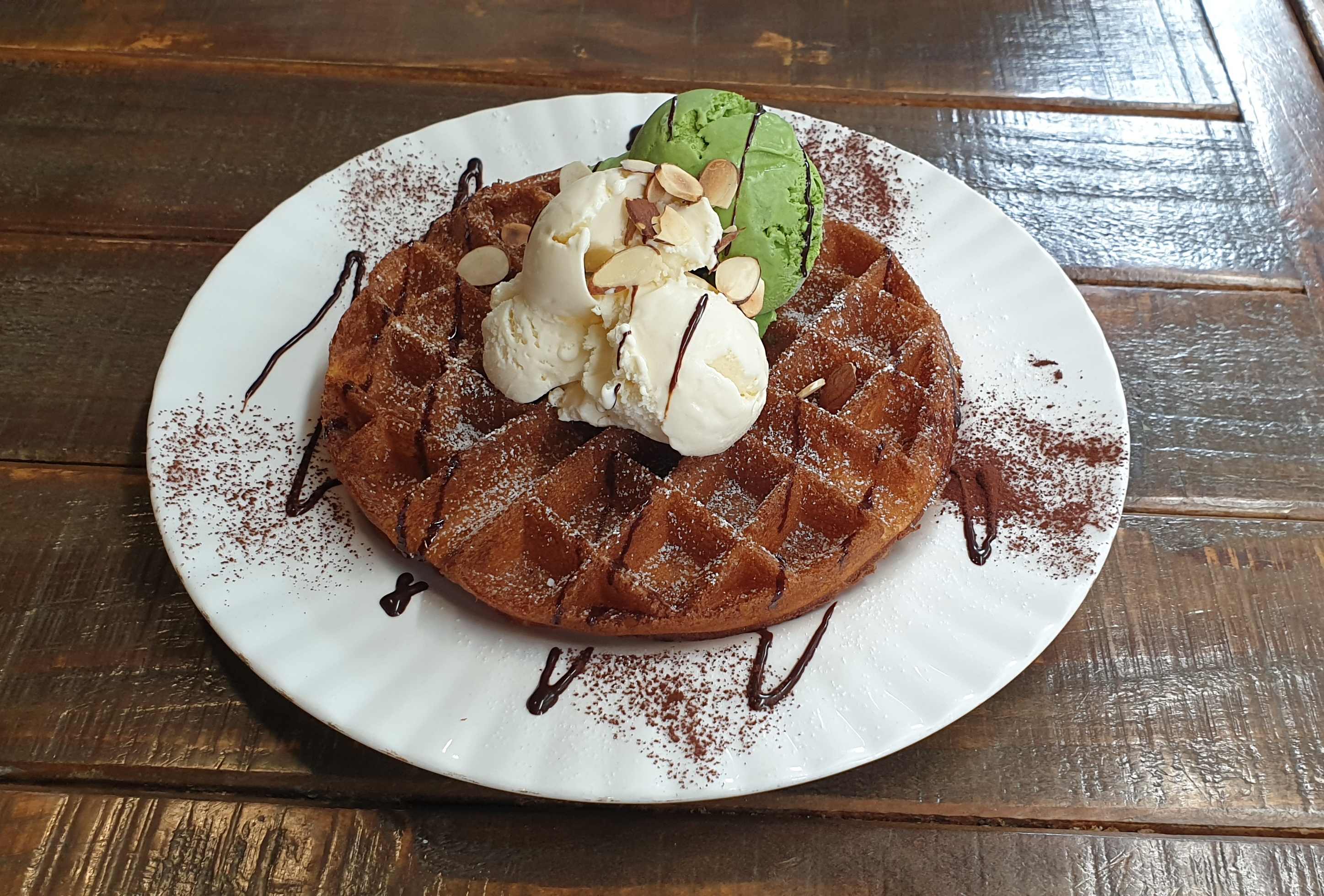 아이스크림 와플