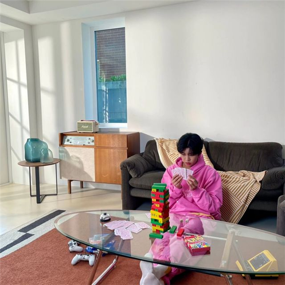 임영웅, 핑크핑크 크리스마스!