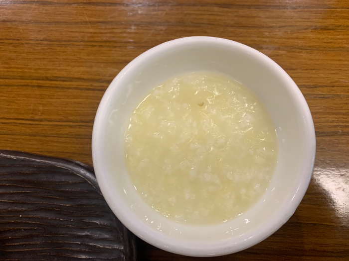 수원 넓은뜰 한정식 식전 죽