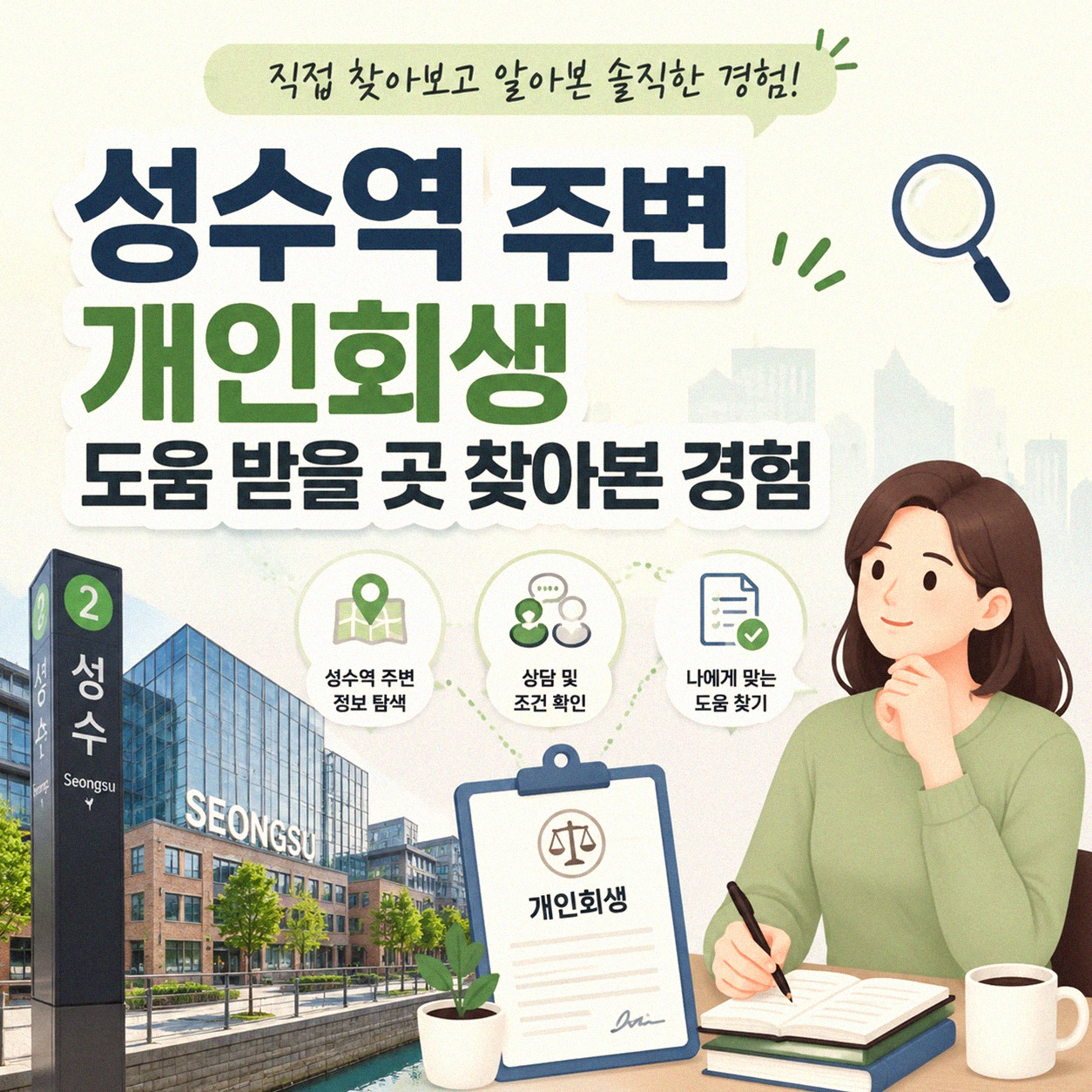 성수역 근처 개인회생 변호사 찾아본 경험담